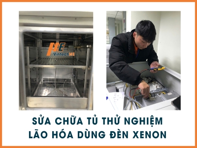 Sửa chữa tủ thử nghiệm lão hóa dùng đèn Xenon tại Vĩnh Phúc